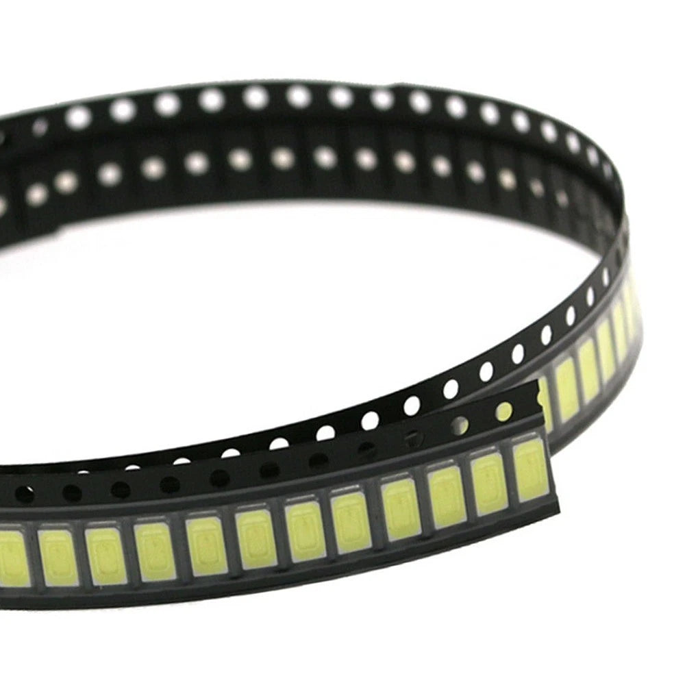 100PCS 0.5W 5630/5730 LED Lamp Beads Light Replacement 5000-6500K