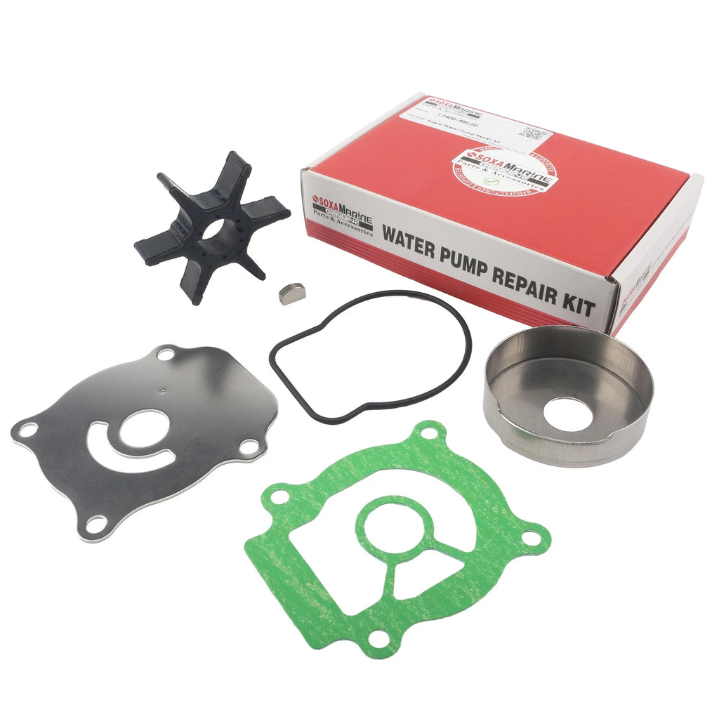 Water Pump Impeller Repair Kit for Suzuki 4-Stroke 40-60 HP (17400-88L00)