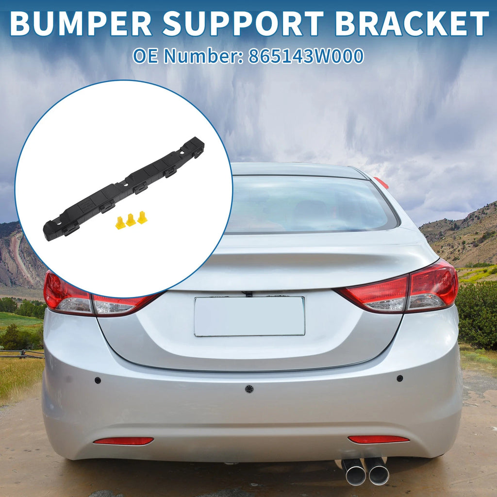 Left Rear Bumper Retainer Bracket Replacement for Hyundai Santa Fe (2019–2020)