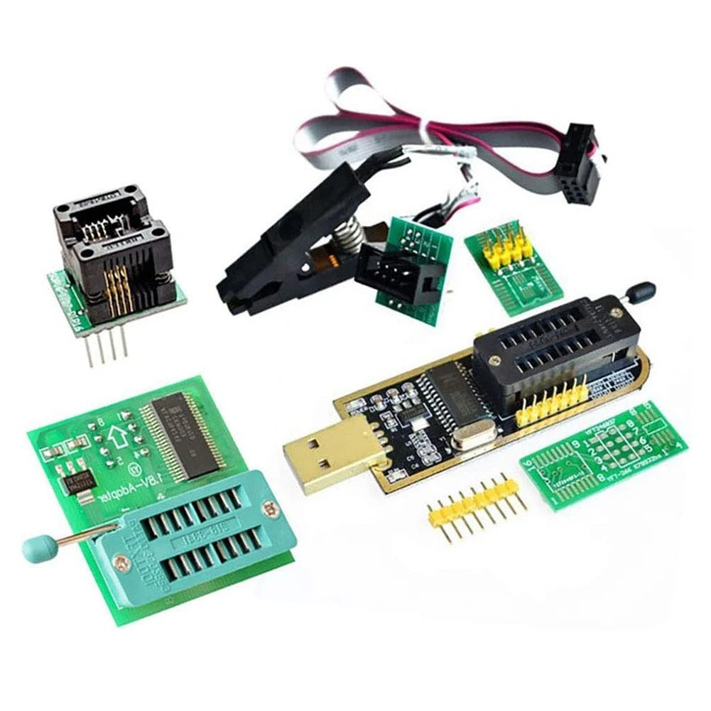 CH341A USB Programmer for EEPROMs (In Circuit Programming)