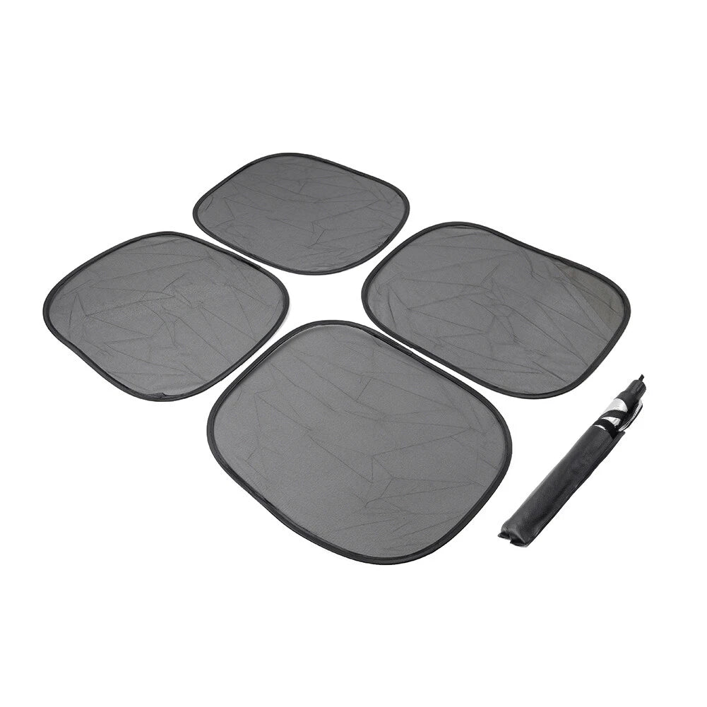 Set of 5 Front Window Sun Shade Visor Cover for Universal Fit