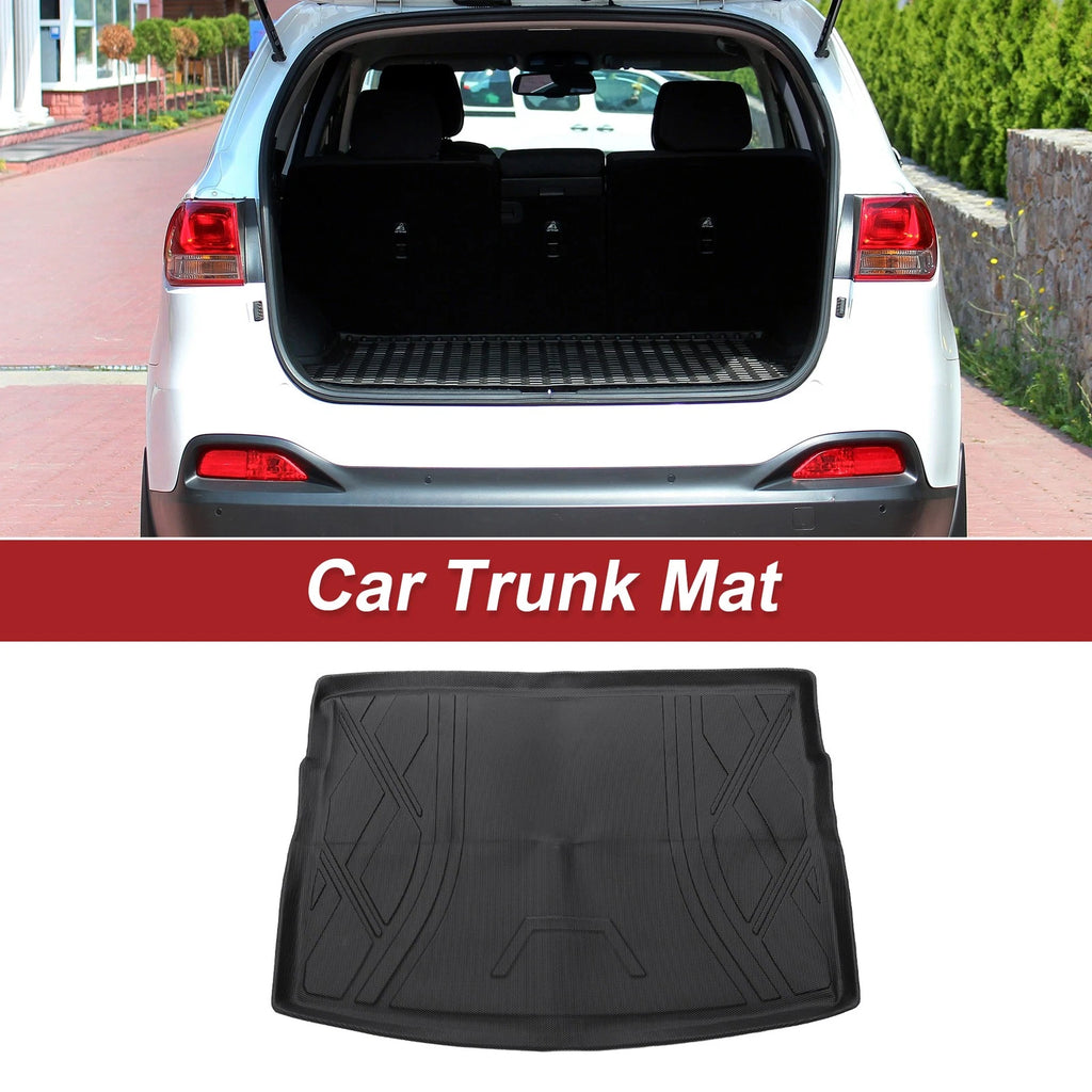 Rear Cargo Liner Trunk Mat for Volkswagen Golf (2015–2021) TPE Diamond