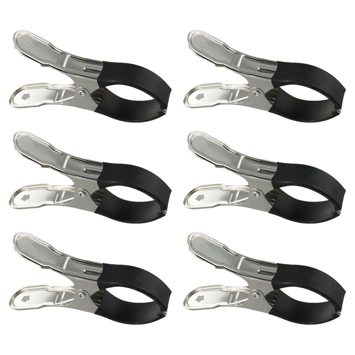 Set of 6 Windproof Stainless Steel Pool Cover Clips for