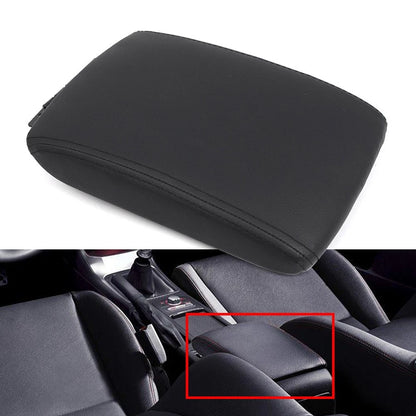 Leather Center Console Armrest Box Cover Lid for Subaru Impreza