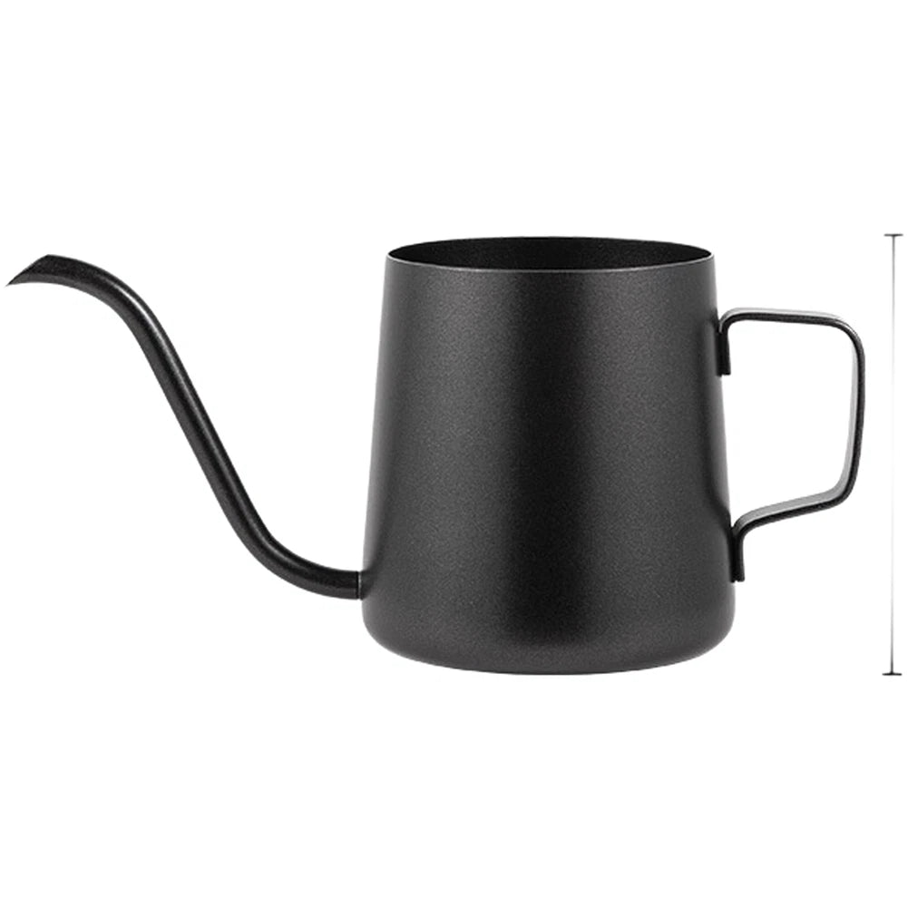 Long Spout Coffee Kettle for Home (304 Stainless Steel)