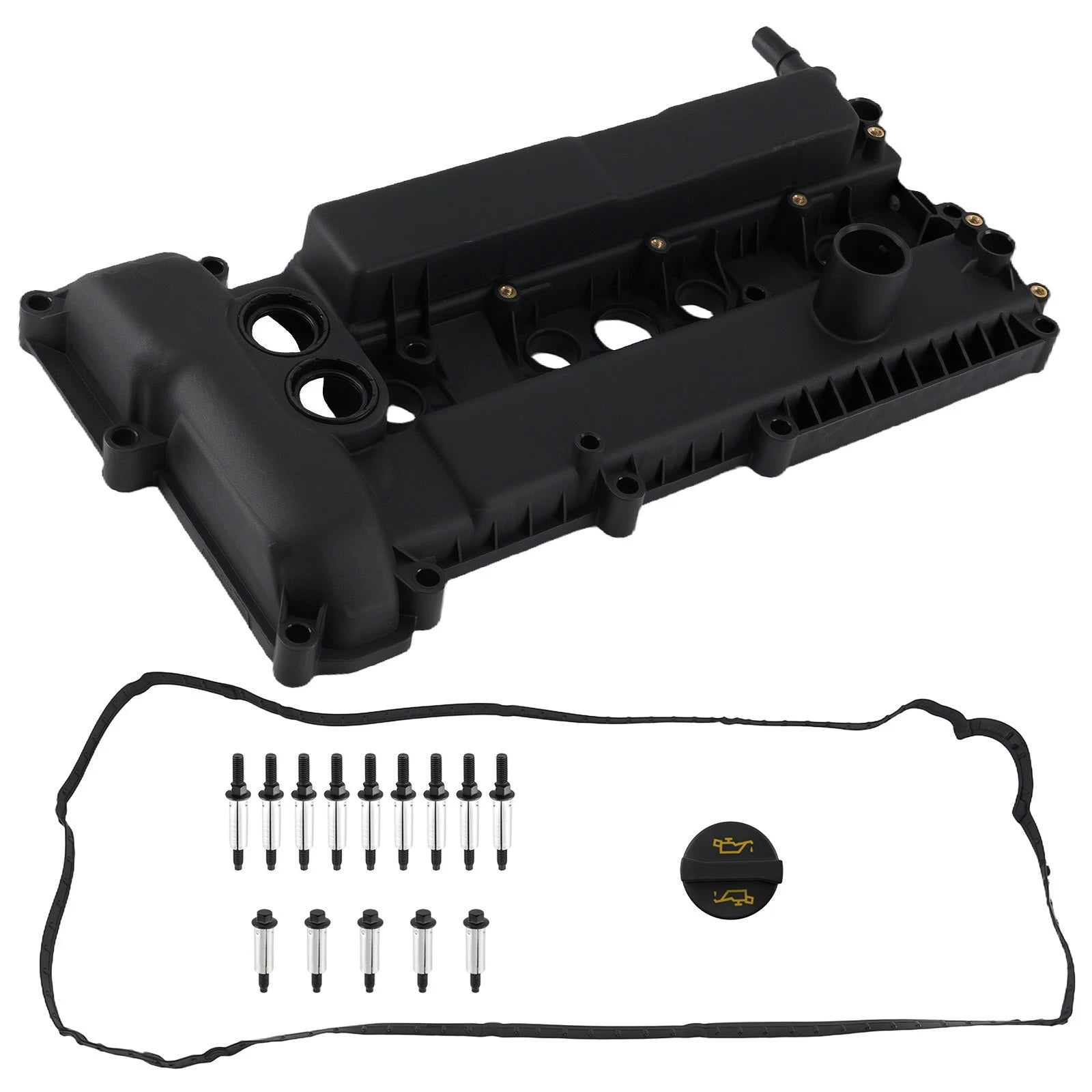 Engine Valve Cover for Ford Focus 2.0L DOHC (2014–2018) FM5Z6582E Plastic