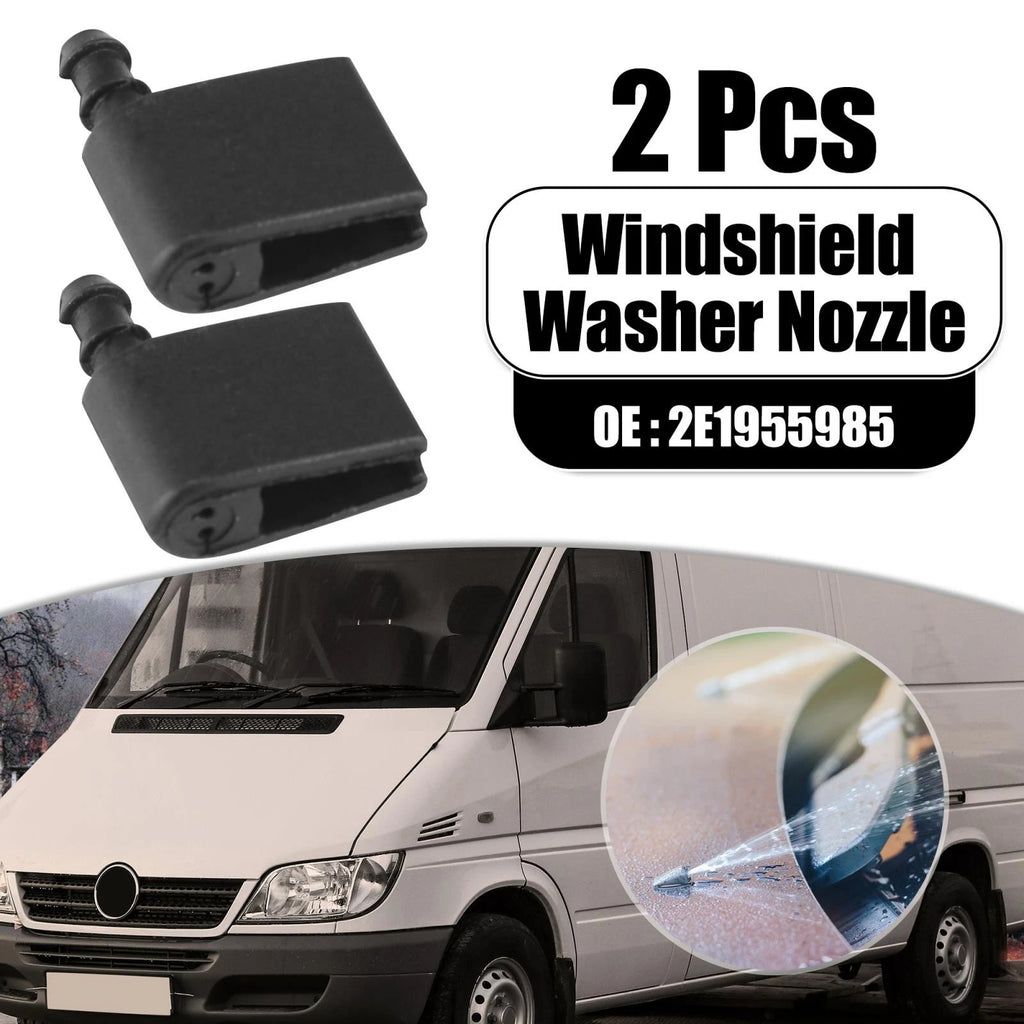 2pcs Front Windshield Washer Nozzle for Mercedes-Benz Sprinter 3500 (2019–2024)