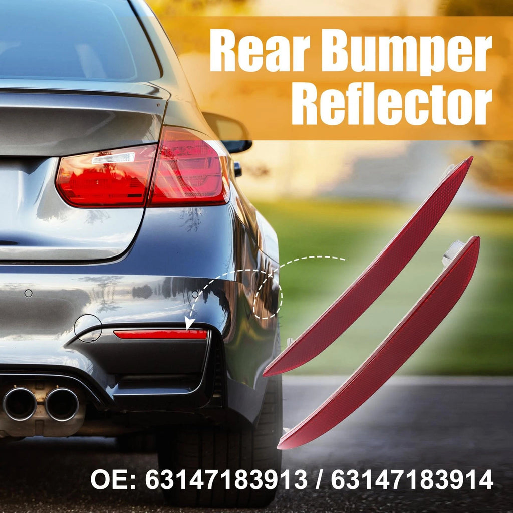 Rear Bumper Reflector Left Right Replacement for BMW 528i 550i (2011–2018)