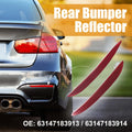 Rear Bumper Reflector Left Right Replacement for BMW 528i 550i (2011–2018)