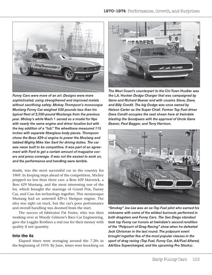 Funny Cars History Flip Tops Book for (1964–1975)
