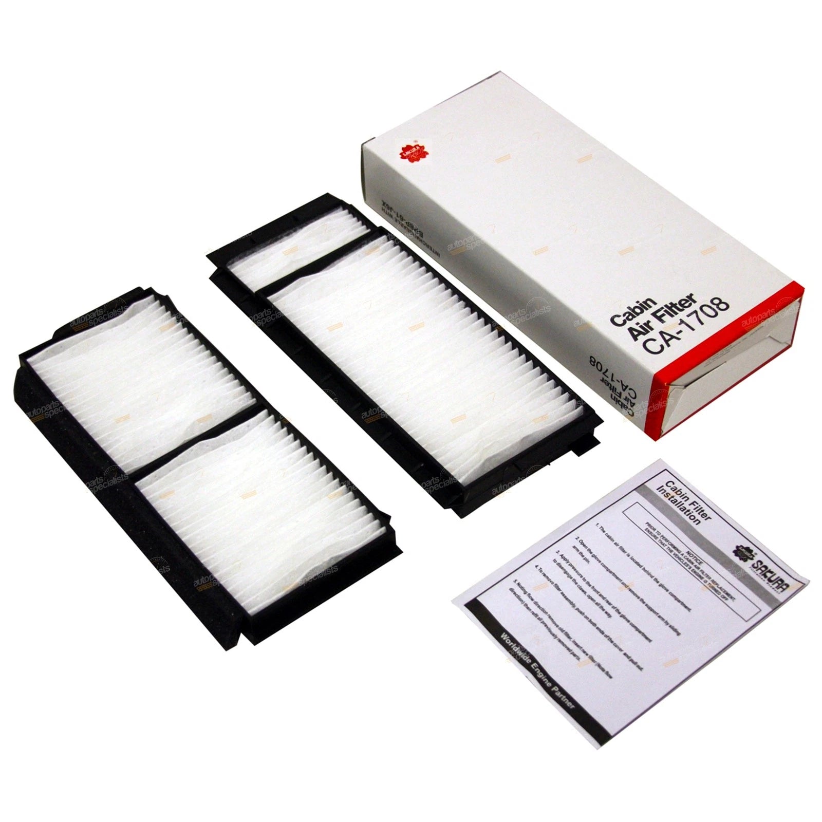 Sakura Pollen Cabin Air Filter for Mazda 3 BK (2004–2009)