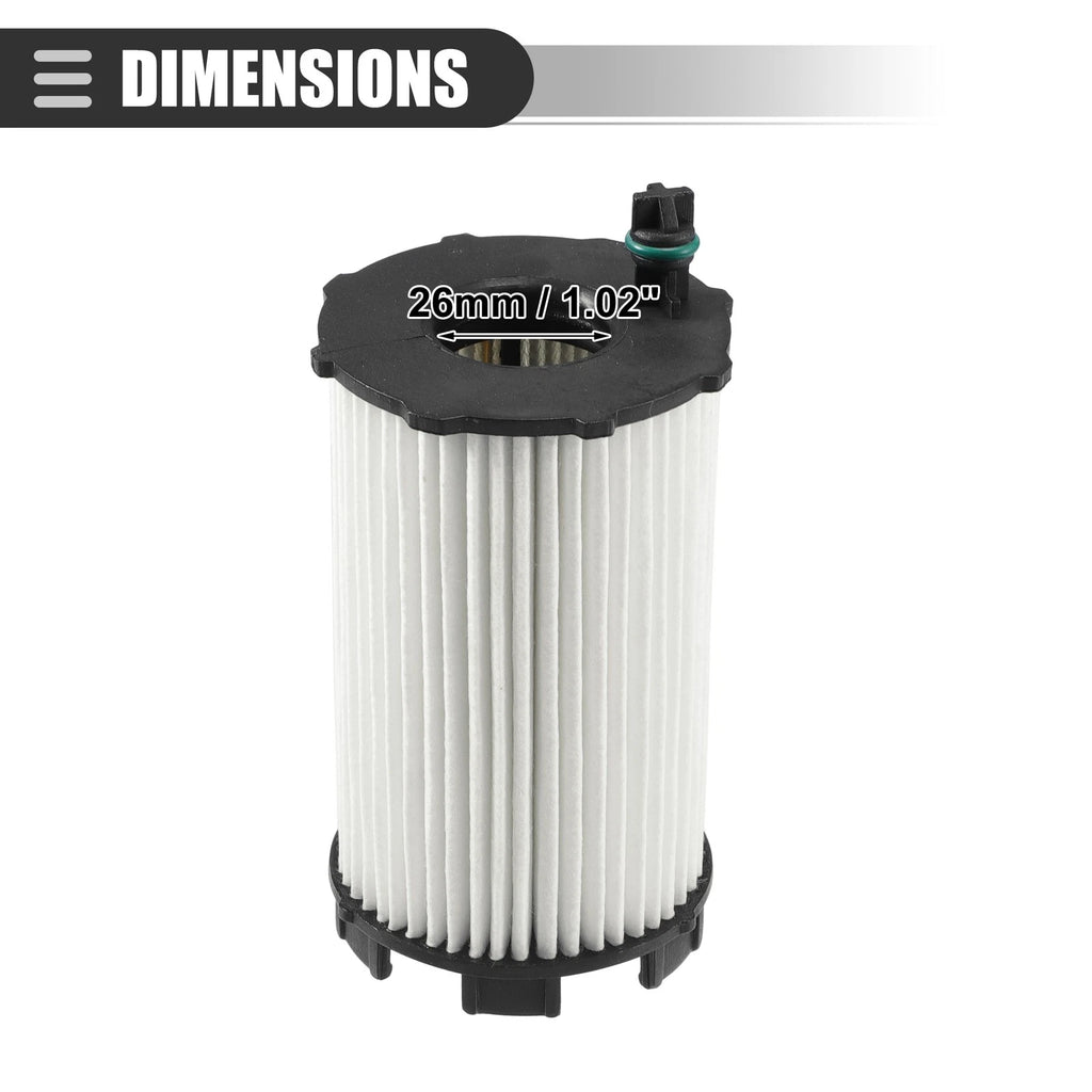 Engine Oil Filter Set with Gasket for Audi RS5 (2013–2015)
