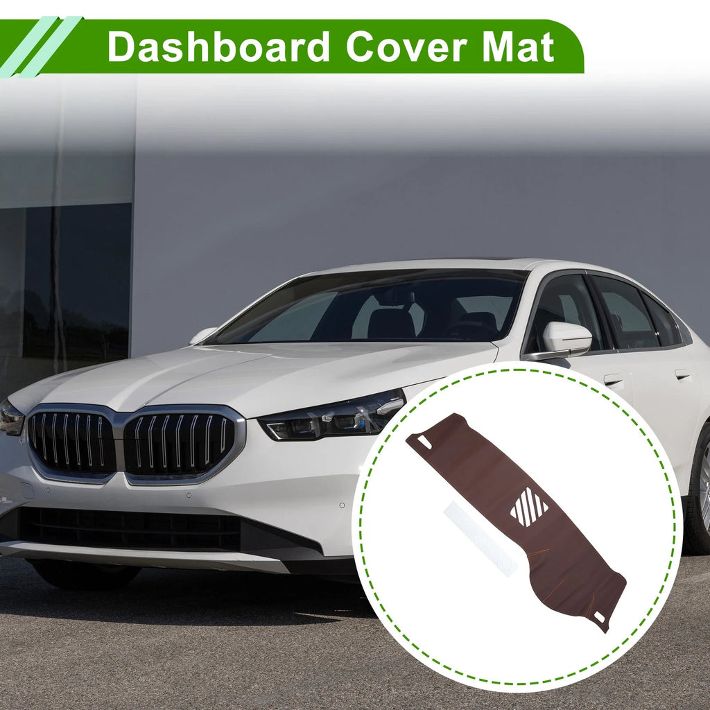 Dashboard Cover Mat for BMW 5 Series (2010–2016) Dash Mat Brown