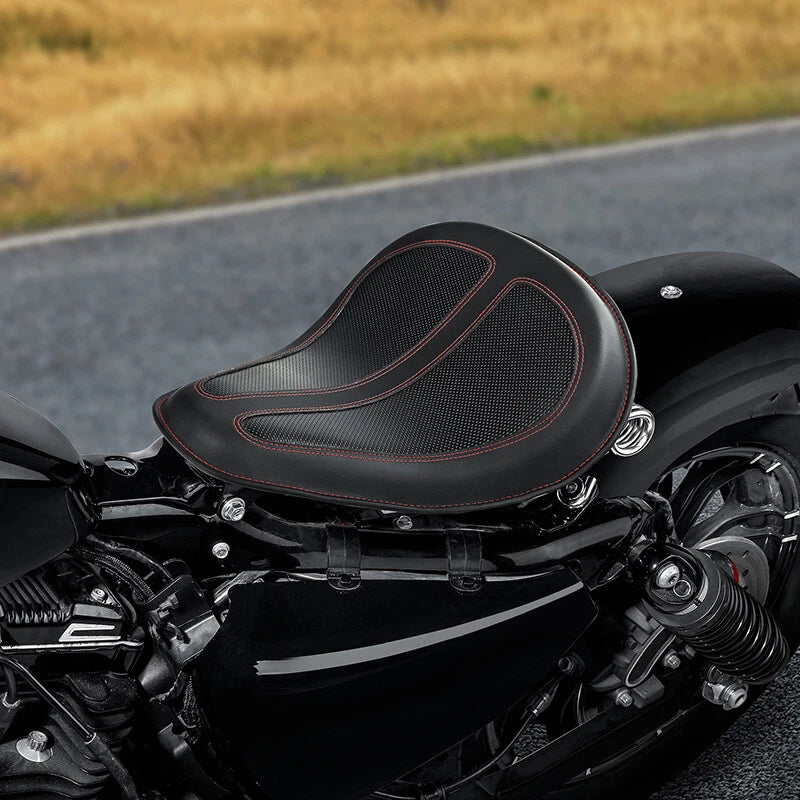 Solo Rider Seat & Spring Bracket for Harley Sportster 1200 (2004–2006, 2010–2022)