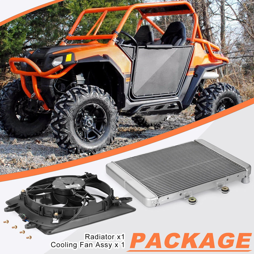 Cooling Fan Assembly W/ Radiator for Polaris Sportsman ACE 325 570 (2014–2015)