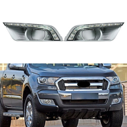 LED Daytime Running Lights for Ford Ranger (2015–2016) - Amber White Indicator