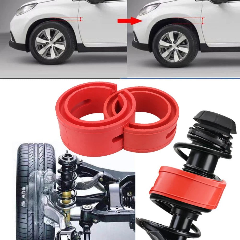 Coil Spring with Rubber Cushion for Shock Absorber Mount