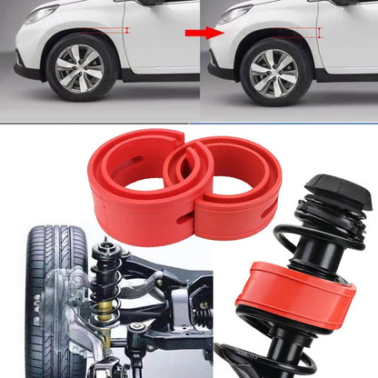 Coil Spring with Rubber Cushion for Shock Absorber Mount