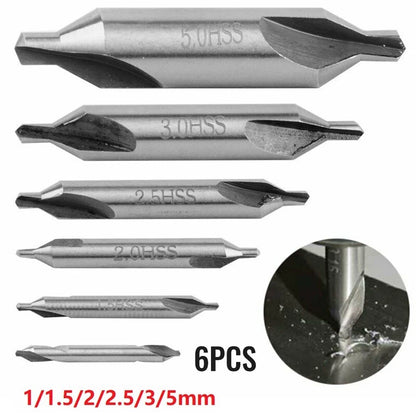 6X Center Drill Bits for Automotive Applications (60 Degree)