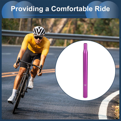 Seat Post Lightweight Replacement 30.4x350mm for Bike Seat Tube (2000–2026)