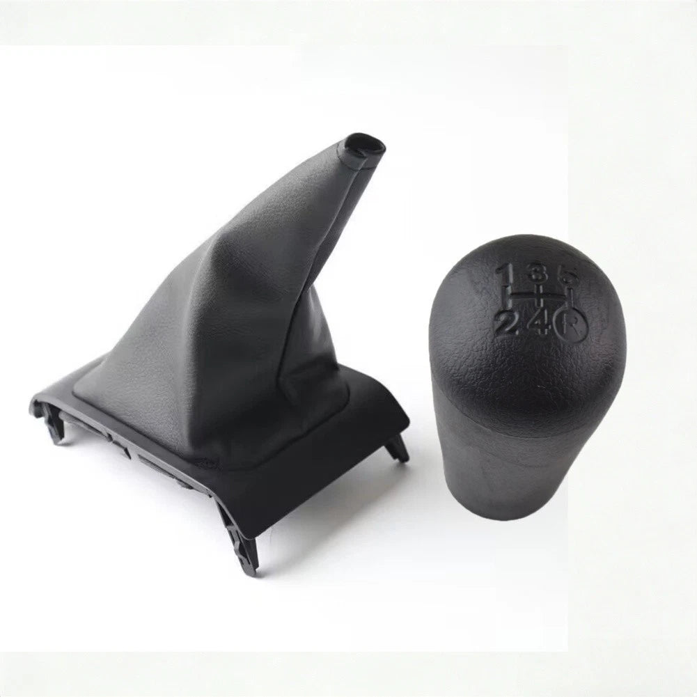 Shift Boot and Knob for Toyota Sienna (2014) Black Leather