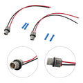 2x Side Marker Lamp Light Bulb Socket Wire Harness Kit For Mercedes C CL E GL SL