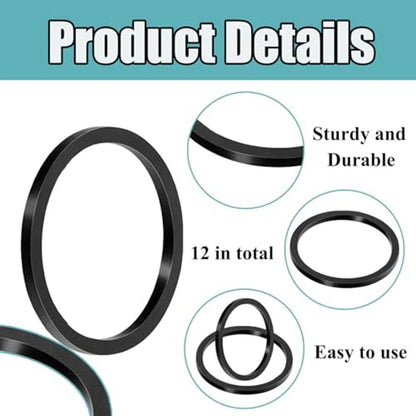 Nitrile Rubber Pump Flange Gasket Pack for Boiler Room Loops
