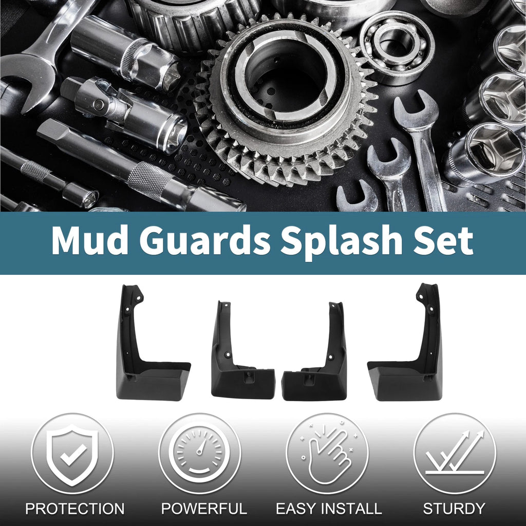 Mud Flaps Splash Guards 1 Set for Toyota IZOA (2018–2023)