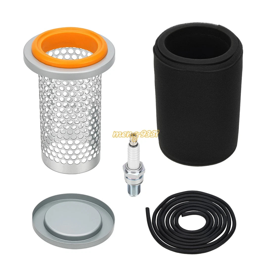 Air Filter & Guide Cage Cap & Seal Kit for Yamaha Grizzly 350 400 450 (2007–2012)