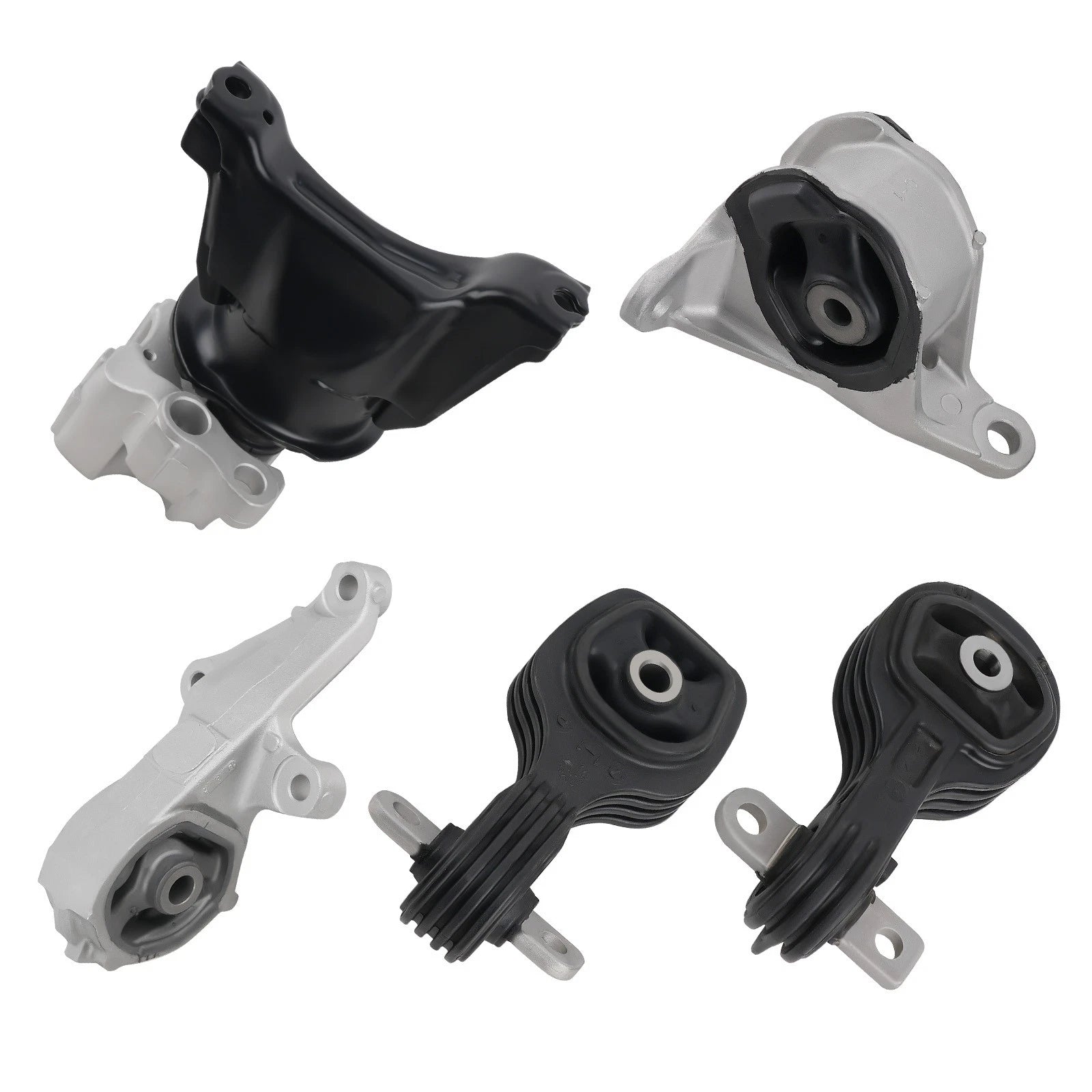 5PC Engine Mount Kit for Honda CR-V 2.4L (2015–2017)