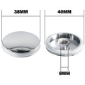 38mm Replacement Sink Waste Plug Cap for (Chrome)