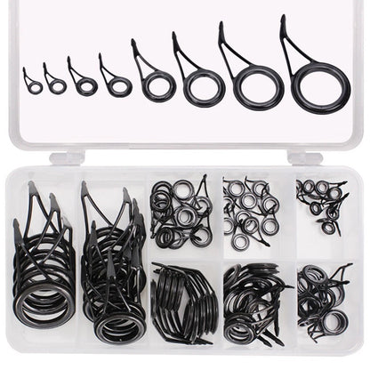 75Pcs Fishing Rod Guide Kit with 8 Size Options for All Applications
