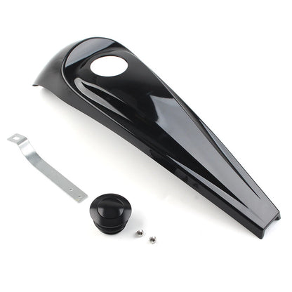 Gloss Dash Fuel Console Cover + Gas Tank Cap for Harley Touring (2008–2022)
