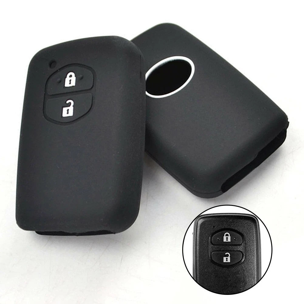 Key Case Cover for Toyota RAV4 (2010–2015) Silicone Remote Shell