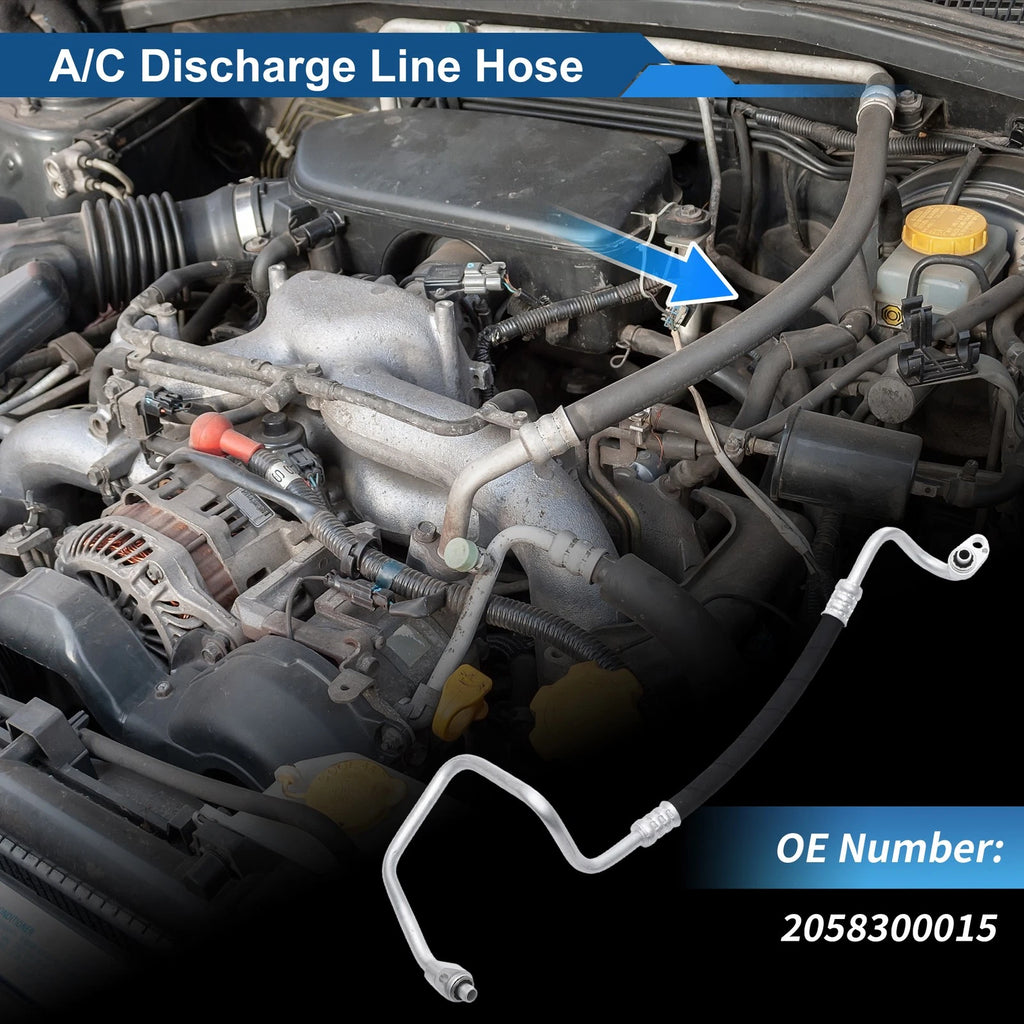 A/C Refrigerant Liquid Hose Replacement for Mercedes-Benz C300 (2015–2018)