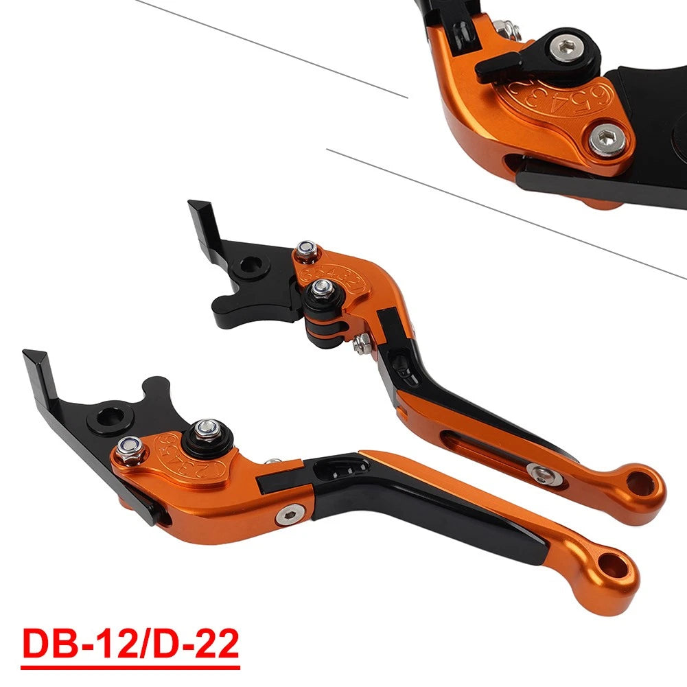 CNC Folding Extendable Brake Clutch Levers for Ducati Monster (659–796)