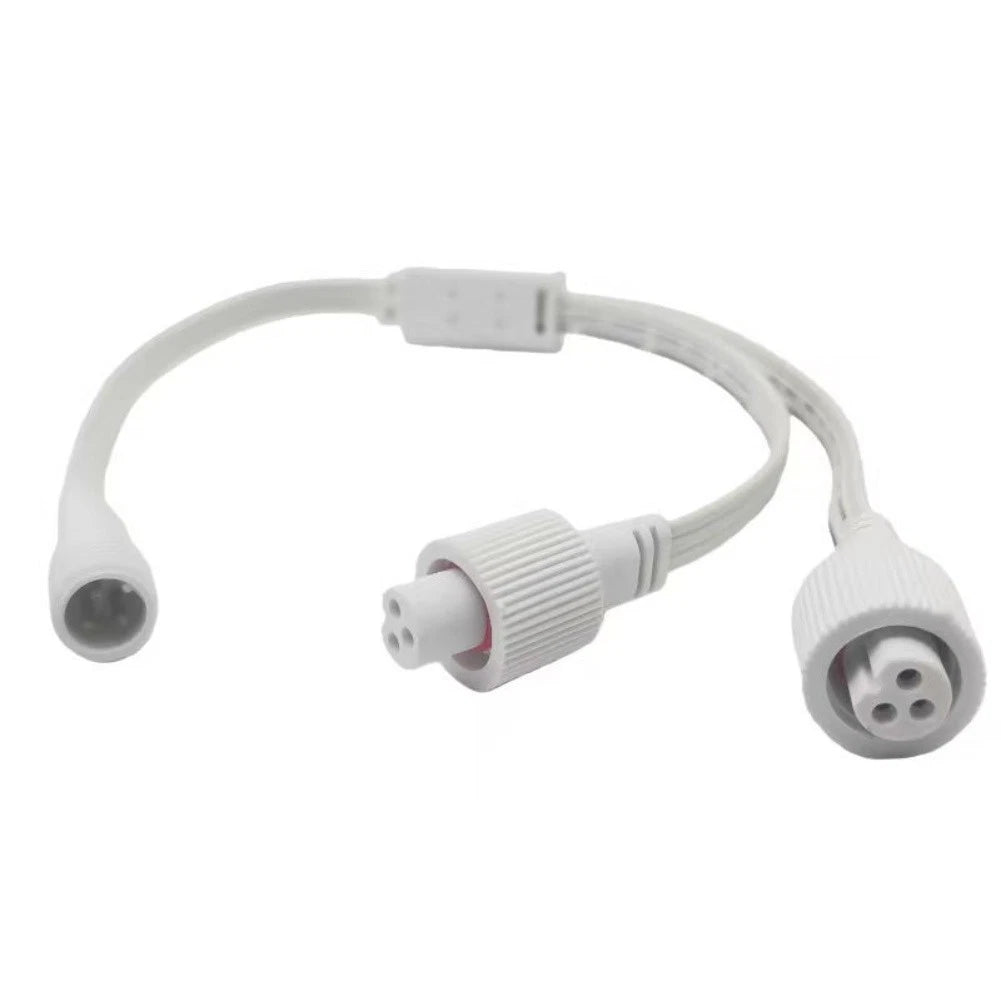 Extension Cable 3 Pin Power Cord for Outdoor Light Strings (IP68)
