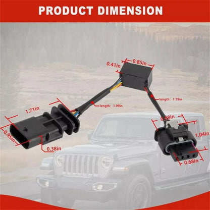 Locker Sensor Harness for Jeep Wrangler JL/JLU Gladiator JT (2018–2023)