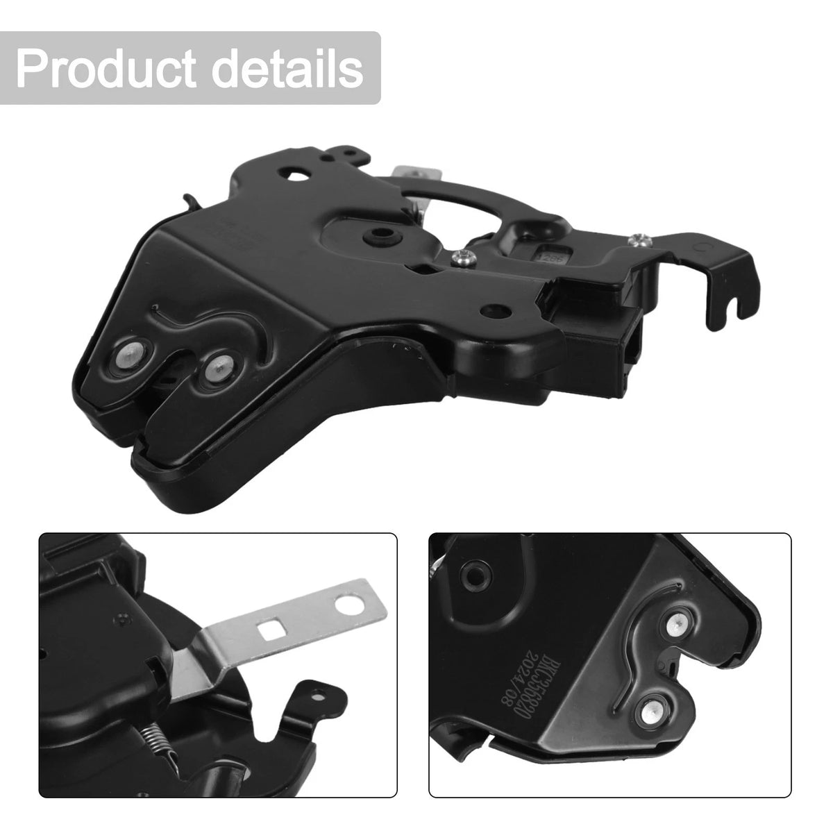 Lid Lock Rear Trunk Latch for Easy Installation Tailgate Boot