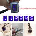 Universal Blue LED Gear Indicator Light for Motorcycle