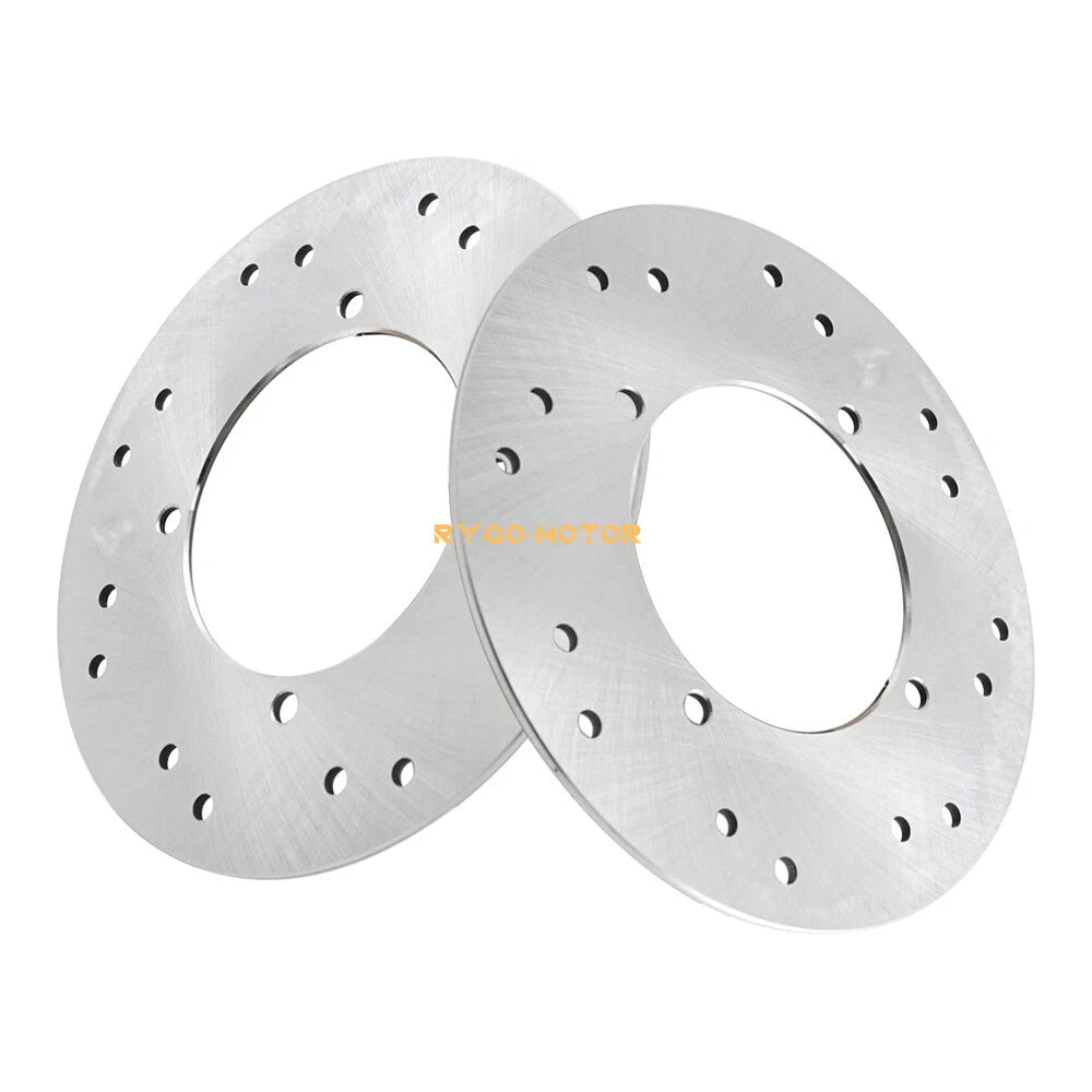 2 Rear Brake Disc Rotors for Polaris Ranger XP 700, 425, 500, 650 (2004–2014) TM 5244635