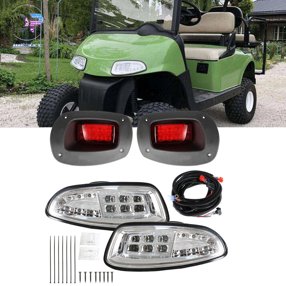 LED Headlight Tail Light Kit for EZGO RXV RXV1 (2008–2015)