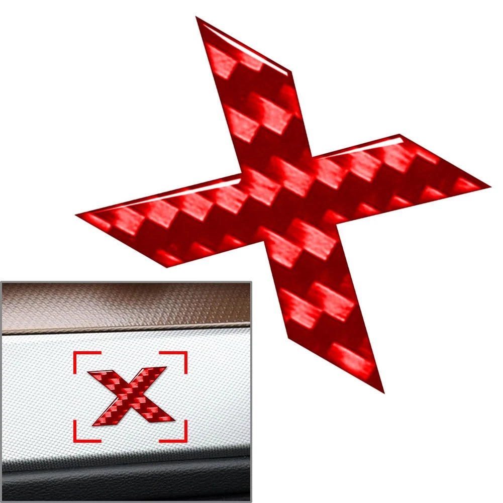 Alphabet Letter Decals Stickers for Car Badge Emblem (x)