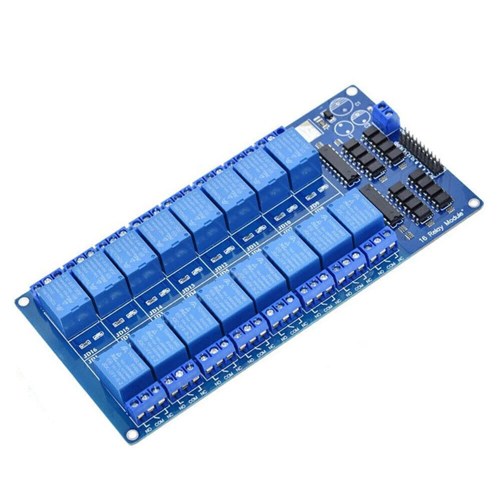 5V Relay Shield Module with Optocoupler for 16-Channel (16-Channel)