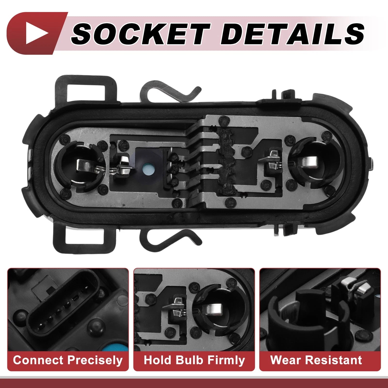 1 Pc Light Socket for BMW X1 (2013–2015) No. 63217456407