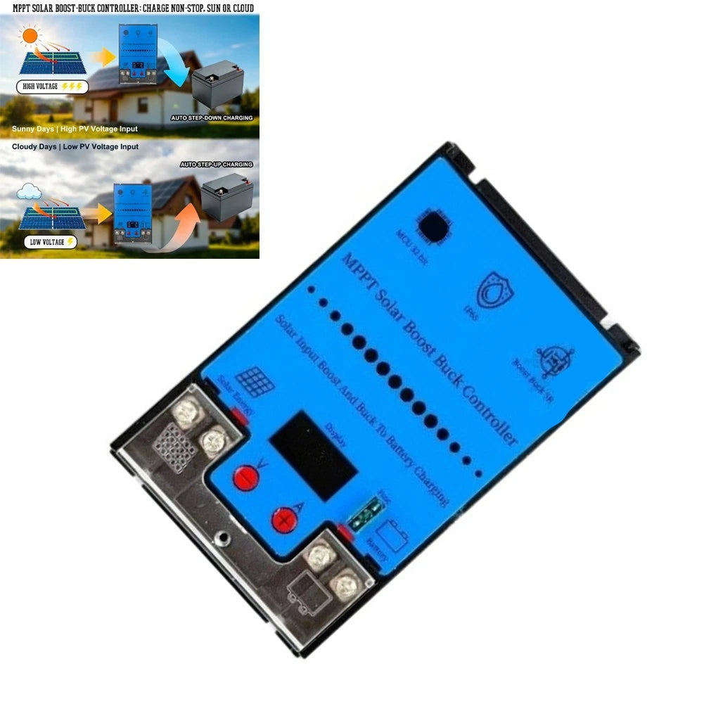 MPPT Solar Controller for 12V 24V 36V 48V 60V 72V Battery Packs
