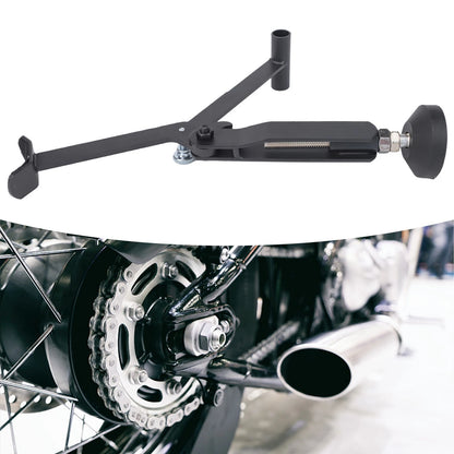 Compact and Efficient Adjustable Height Motorcycle Lifting Frame Design