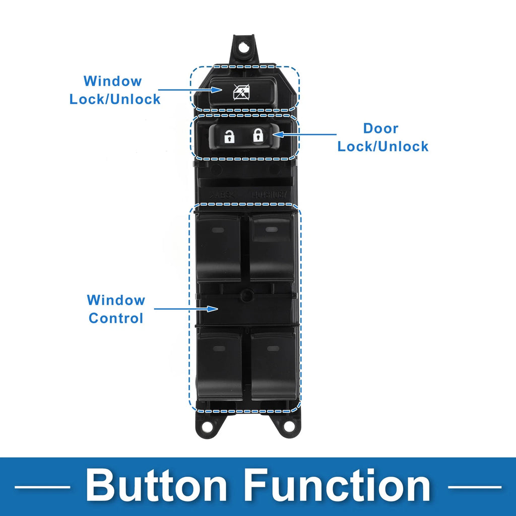 Front Right Side Power Window Switch Replacement for Lexus ES250 ES350 (2007–2012)