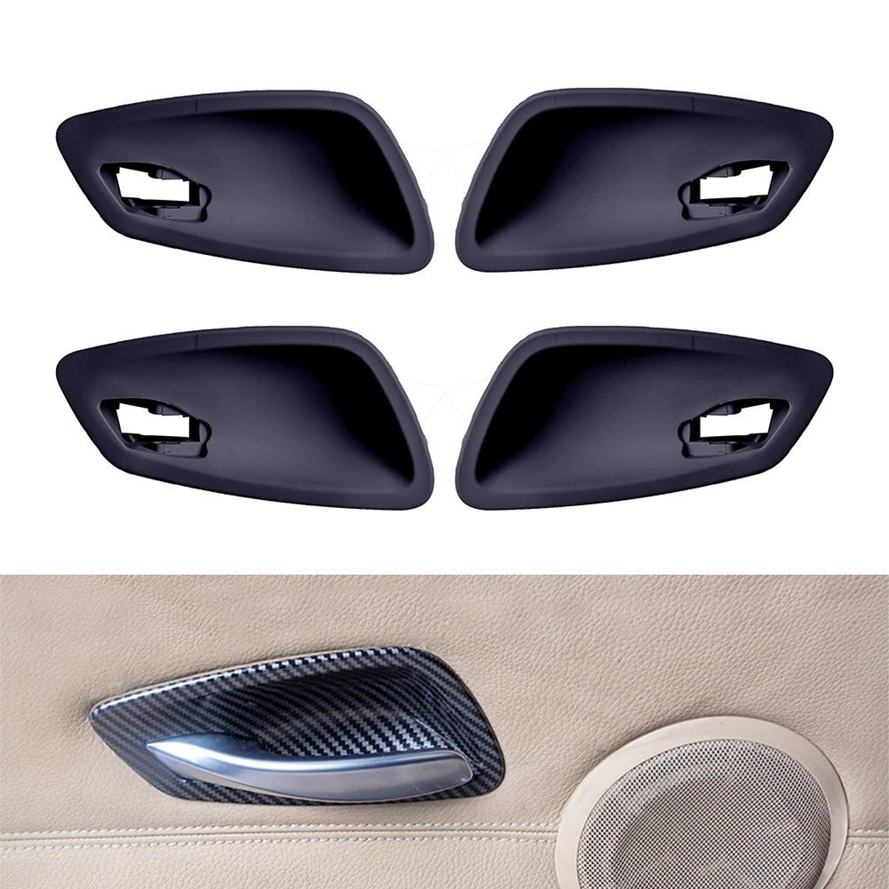 Set of 4 Interior Door Handle Shell Covers for BMW 3 Series E90 (2005–2012)