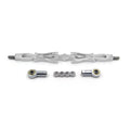 Chrome Spear Shift Linkage +2" for Harley FXDWG Dyna Wide Glide (1993–2016)
